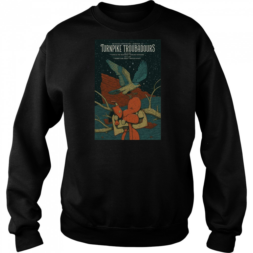 Turnpike Troubadours Red Rocks Amphitheatre Morrison, CO May 8-9 2025 Tour Shirt Sweatshirt