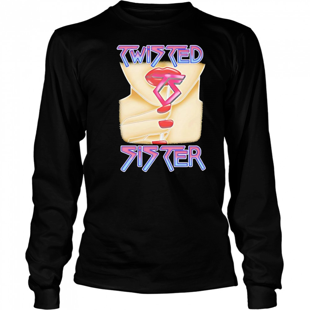Twisted sister kiss shirt Long Sleeved