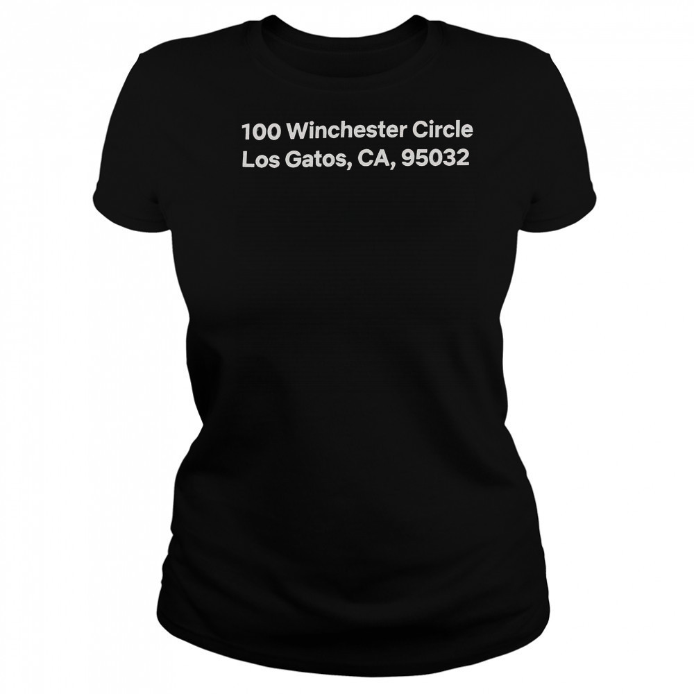 VA Tokyo X Netflix Frgmt 100 Winchester Circle Los Gatos CA 95032 T-Shirt Women's T-shirt