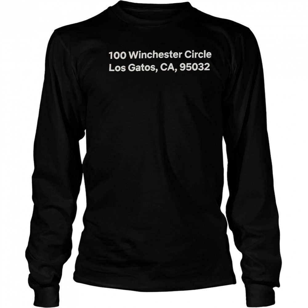 VA Tokyo X Netflix Frgmt 100 Winchester Circle Los Gatos CA 95032 T-Shirt Long Sleeved