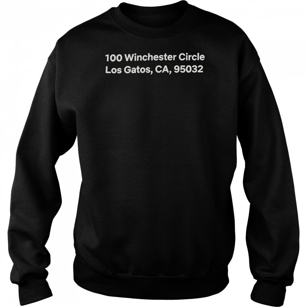 VA Tokyo X Netflix Frgmt 100 Winchester Circle Los Gatos CA 95032 T-Shirt Sweatshirt