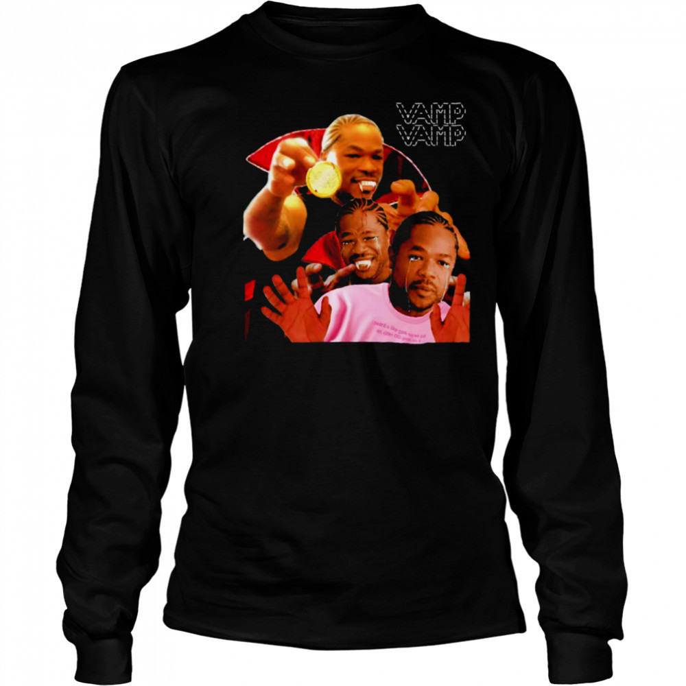 Vampire Xzibit crying Vamp Vamp coin shirt Long Sleeved