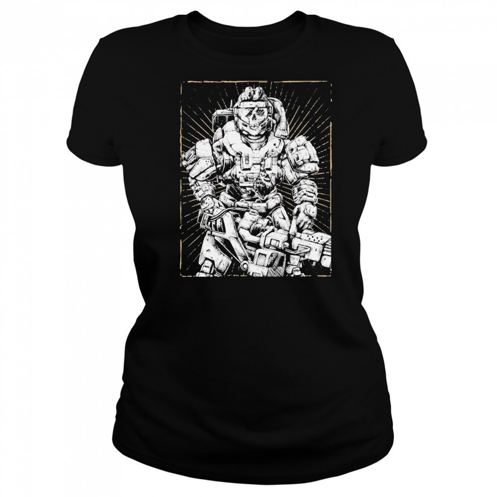 Walking Tank Threat Llama T-shirt Women's T-shirt