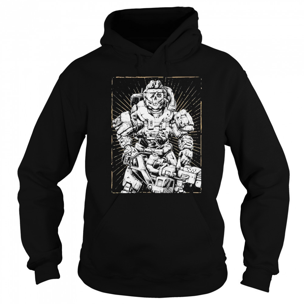 Walking Tank Threat Llama T-shirt Hoodie