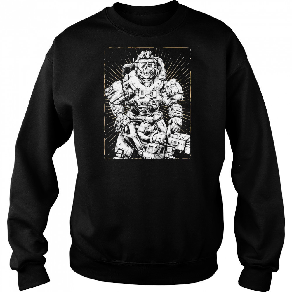 Walking Tank Threat Llama T-shirt Sweatshirt