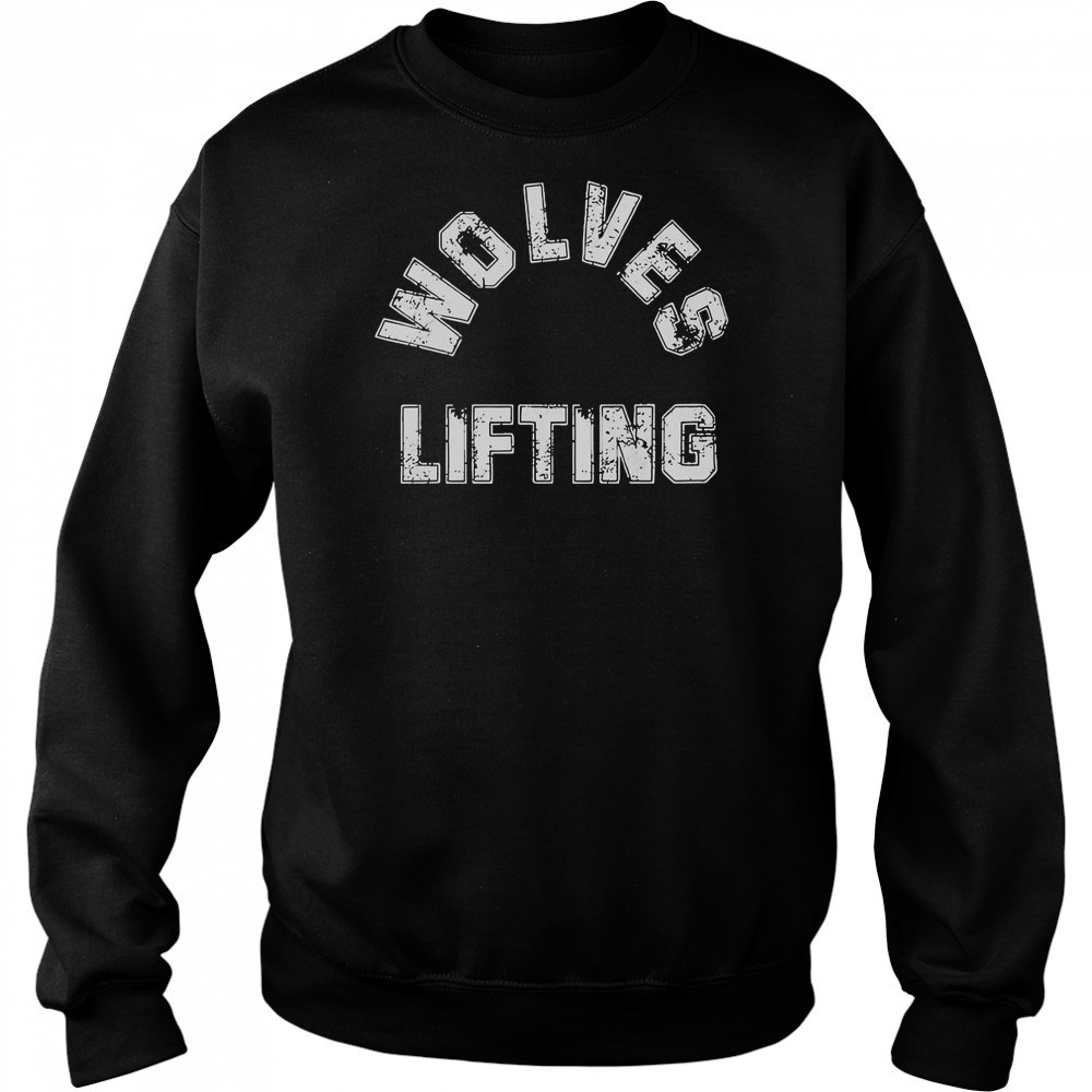 Wolves Lifting Retro T-Shirt Sweatshirt