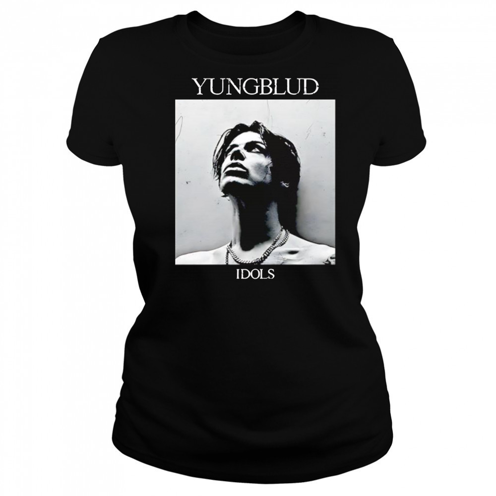 Yungblud Idols Black Square Photo shirt Women's T-shirt