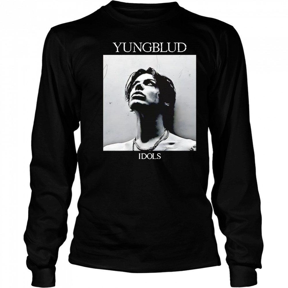 Yungblud Idols Black Square Photo shirt Long Sleeved
