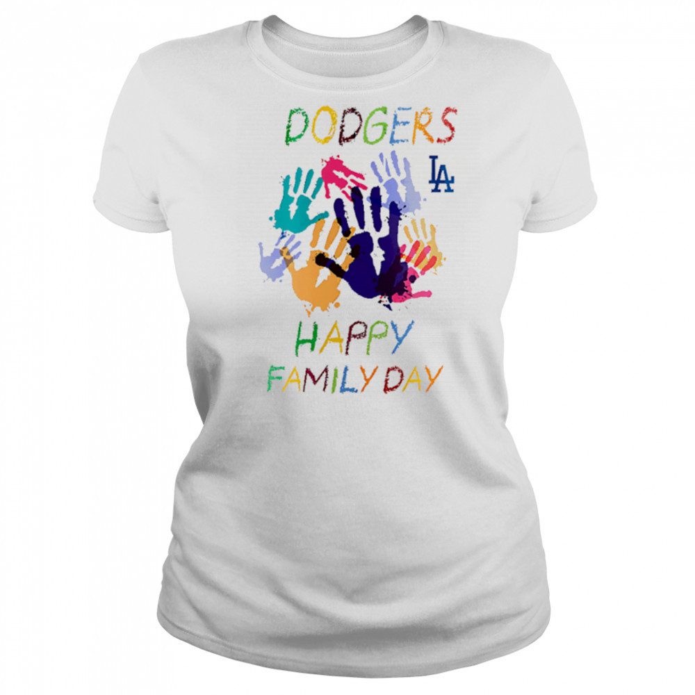 2025 LA Dodgers Happy Family Day shirt Women's T-shirt