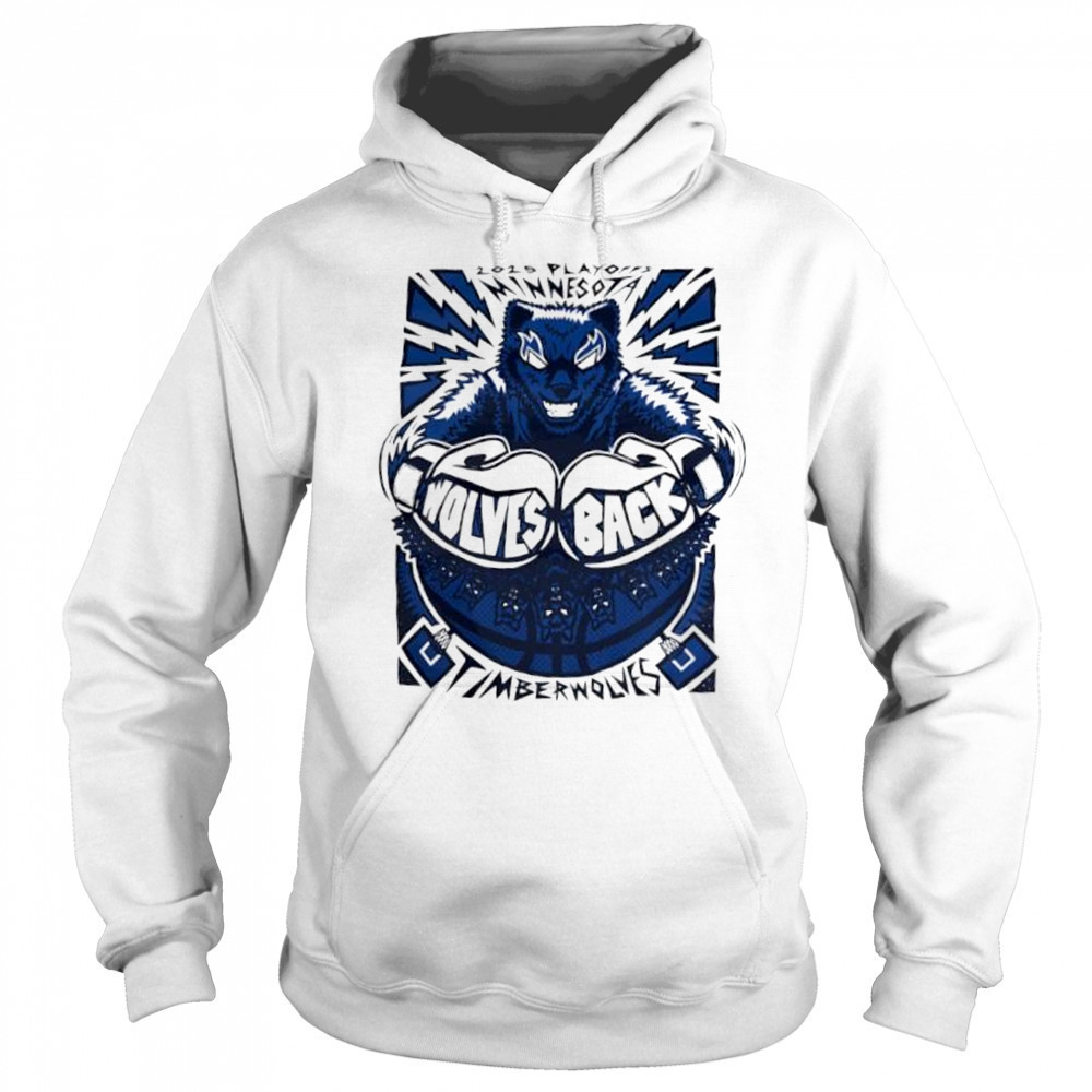 2025 Playoffs Minnesota Timberwolves Wolves back shirt Hoodie