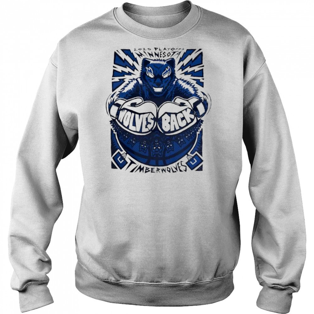 2025 Playoffs Minnesota Timberwolves Wolves back shirt Sweatshirt