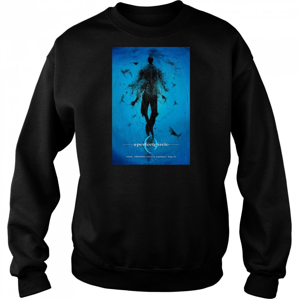 A Perfect Circle MIDFLORIDA Credit Union Amphitheatre, Tampa, FL May 8 2025 Concert t-shirt Sweatshirt