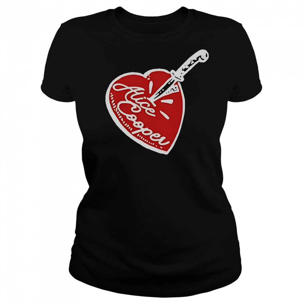 Alice Cooper Stab Heart Knife T-Shirt Women's T-shirt