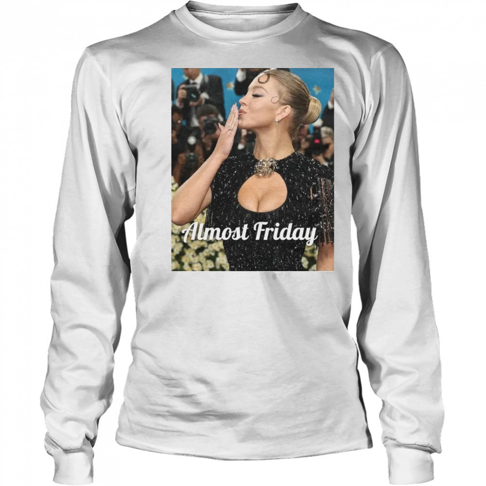 Almost Friday Sweeney Met Gala Shirt Long Sleeved