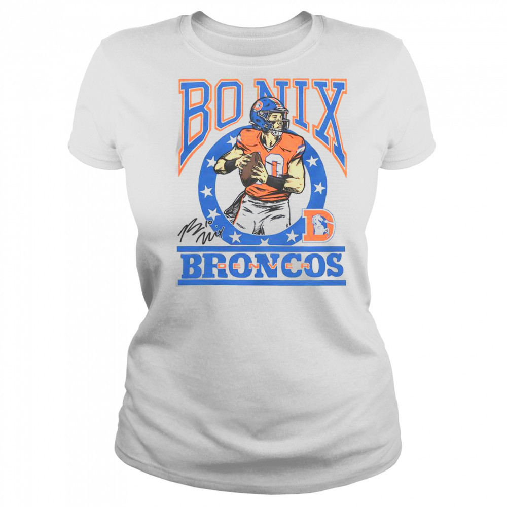 Broncos Bo Nix Signature T-Shirt Women's T-shirt