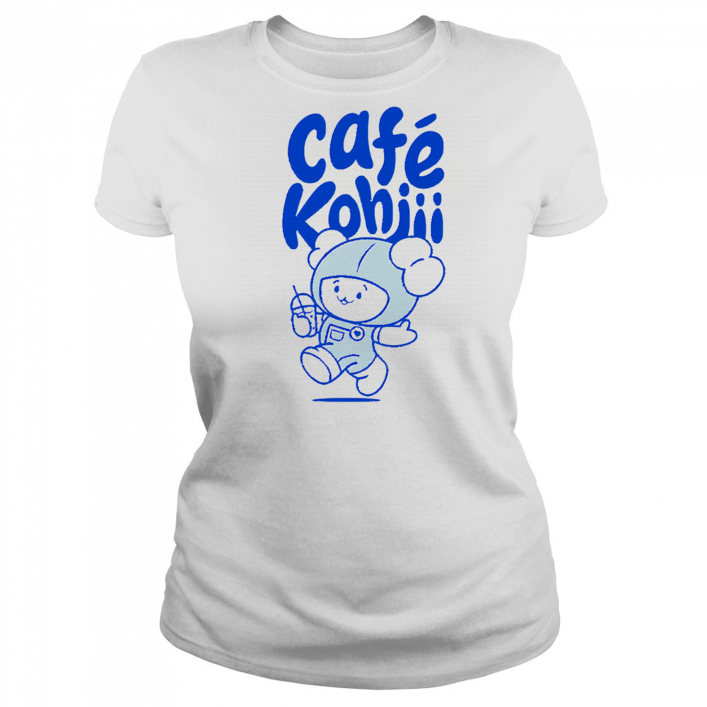 Cafe Kohjii funny cartoon shirt Women's T-shirt