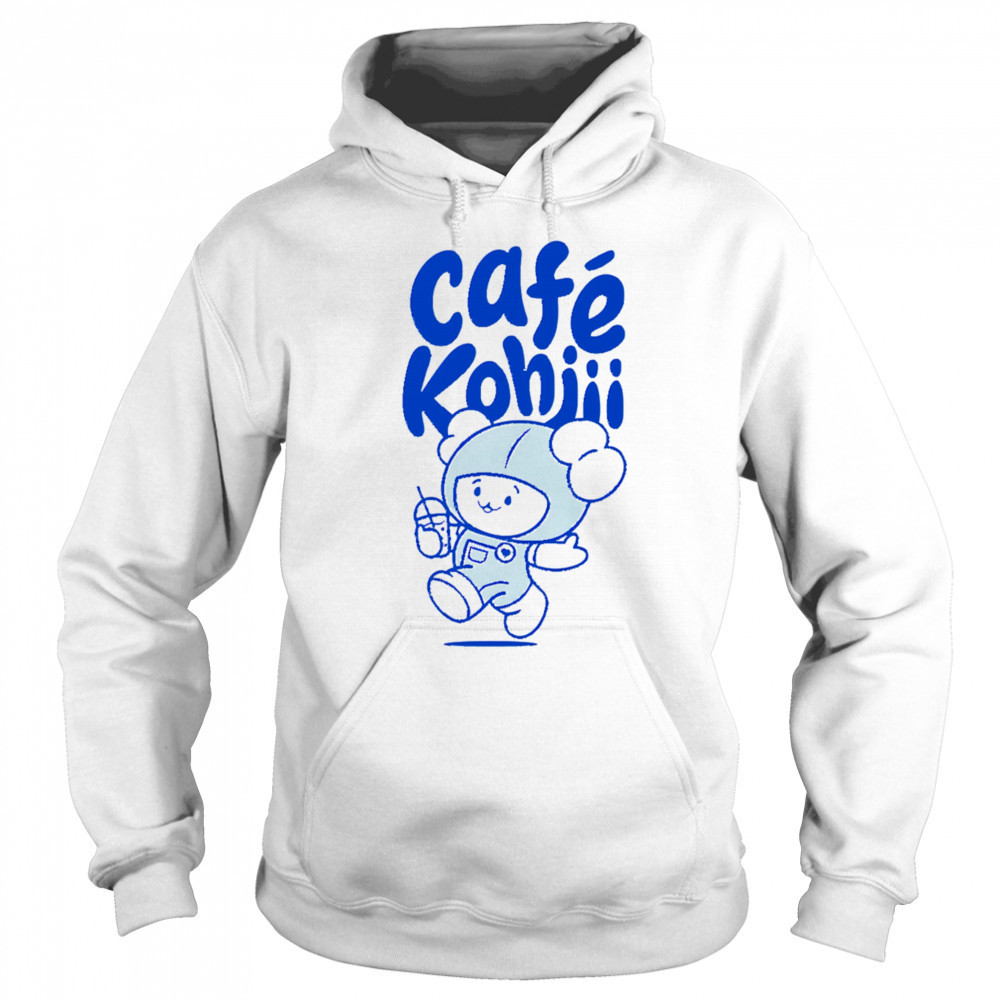 Cafe Kohjii funny cartoon shirt Hoodie