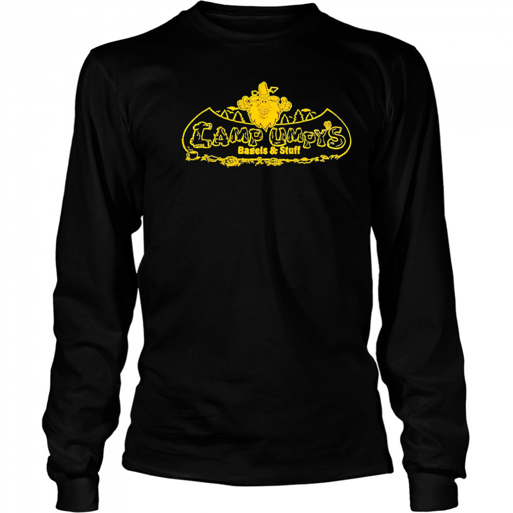Camp Umpy’s Bagels & Stuff logo shirt Long Sleeved
