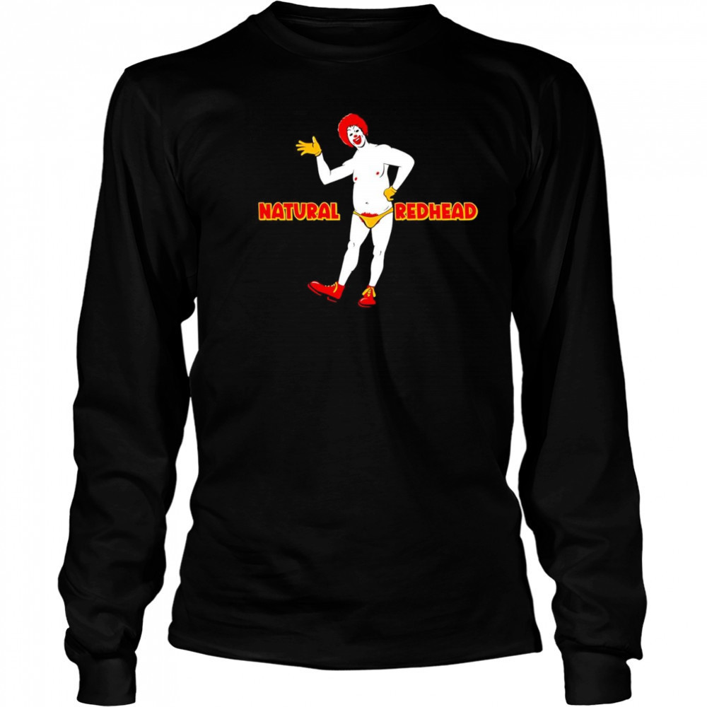 Clown natural redhead shirt Long Sleeved