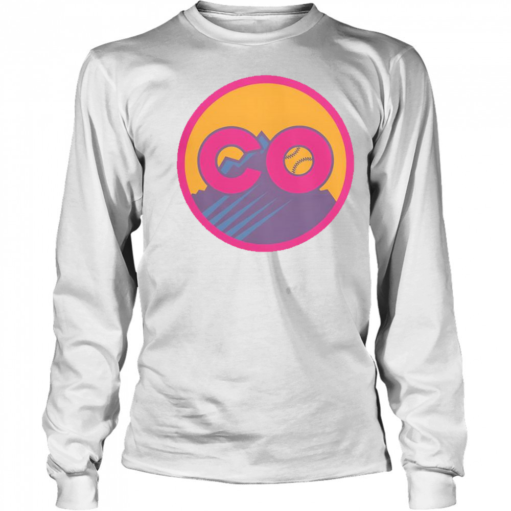 Colorado Rockies City Connect T-Shirt Long Sleeved