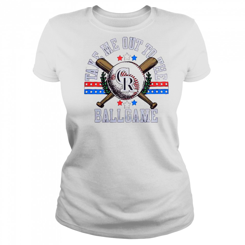Colorado Rockies Take Me Out To The Ballgame T-Shirt Women's T-shirt