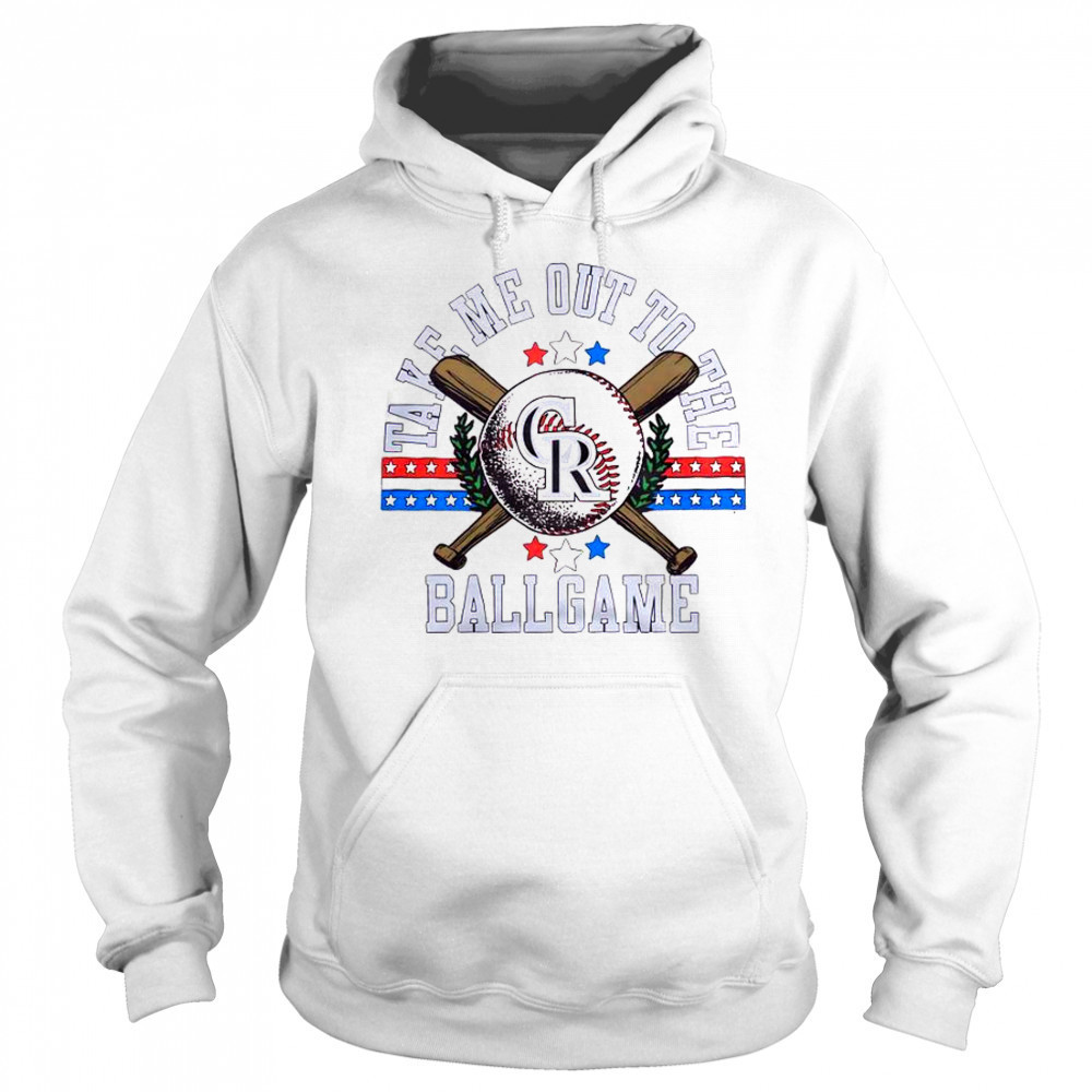 Colorado Rockies Take Me Out To The Ballgame T-Shirt Hoodie