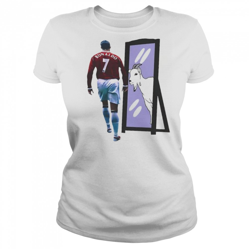 Cristiano Ronaldo CR7 Goat mirror shirt Women's T-shirt