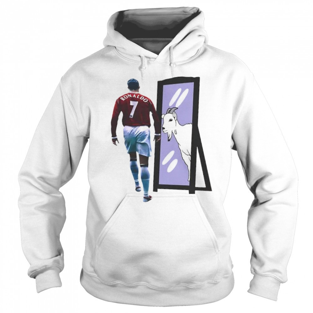 Cristiano Ronaldo CR7 Goat mirror shirt Hoodie