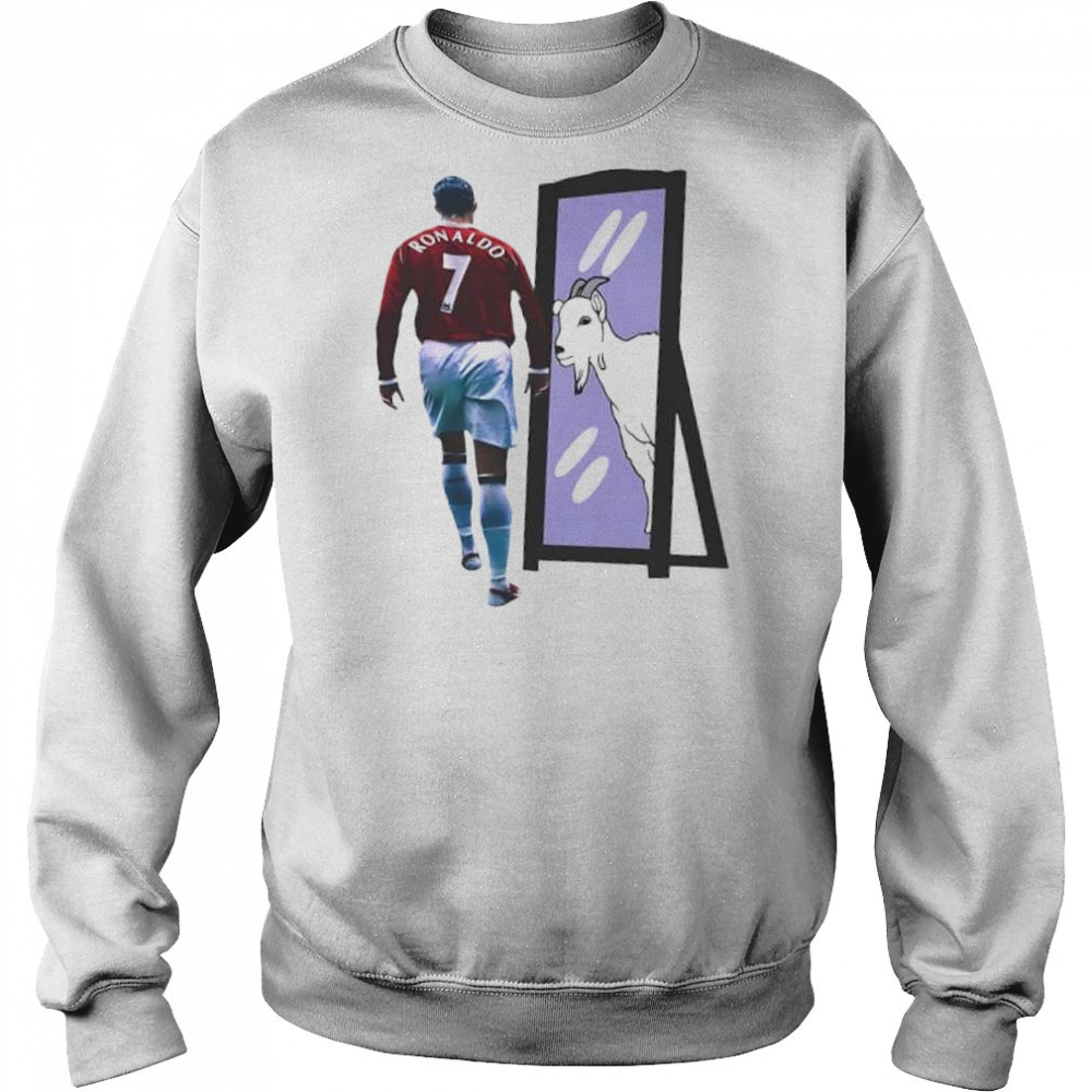 Cristiano Ronaldo CR7 Goat mirror shirt Sweatshirt