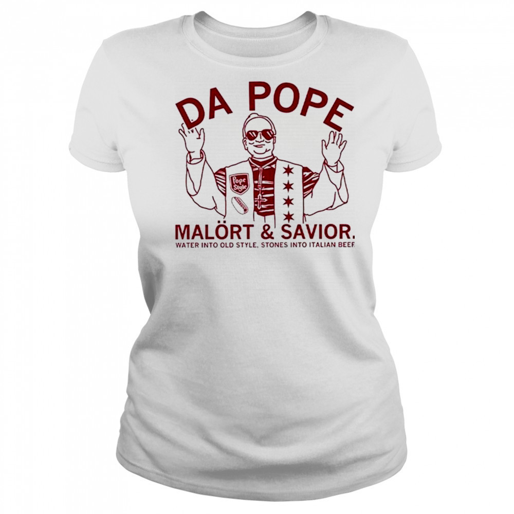 Da Pope Malort And Savior Shirt Women's T-shirt