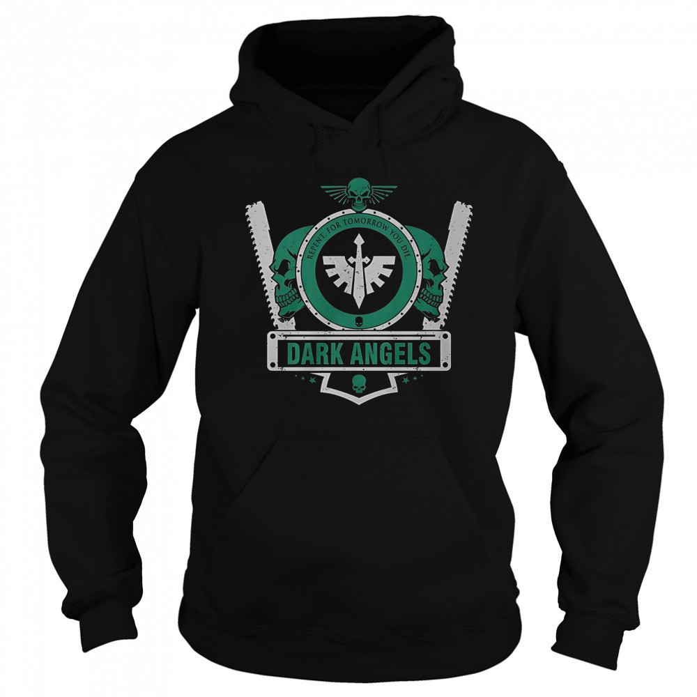 Dark Angels Caliban Elite Shield T-Shirt Hoodie