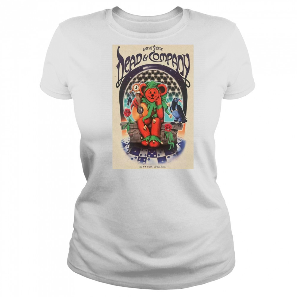 Dead & Company May 9-11 2025 Sphere Las Vegas NV Shirt Women's T-shirt