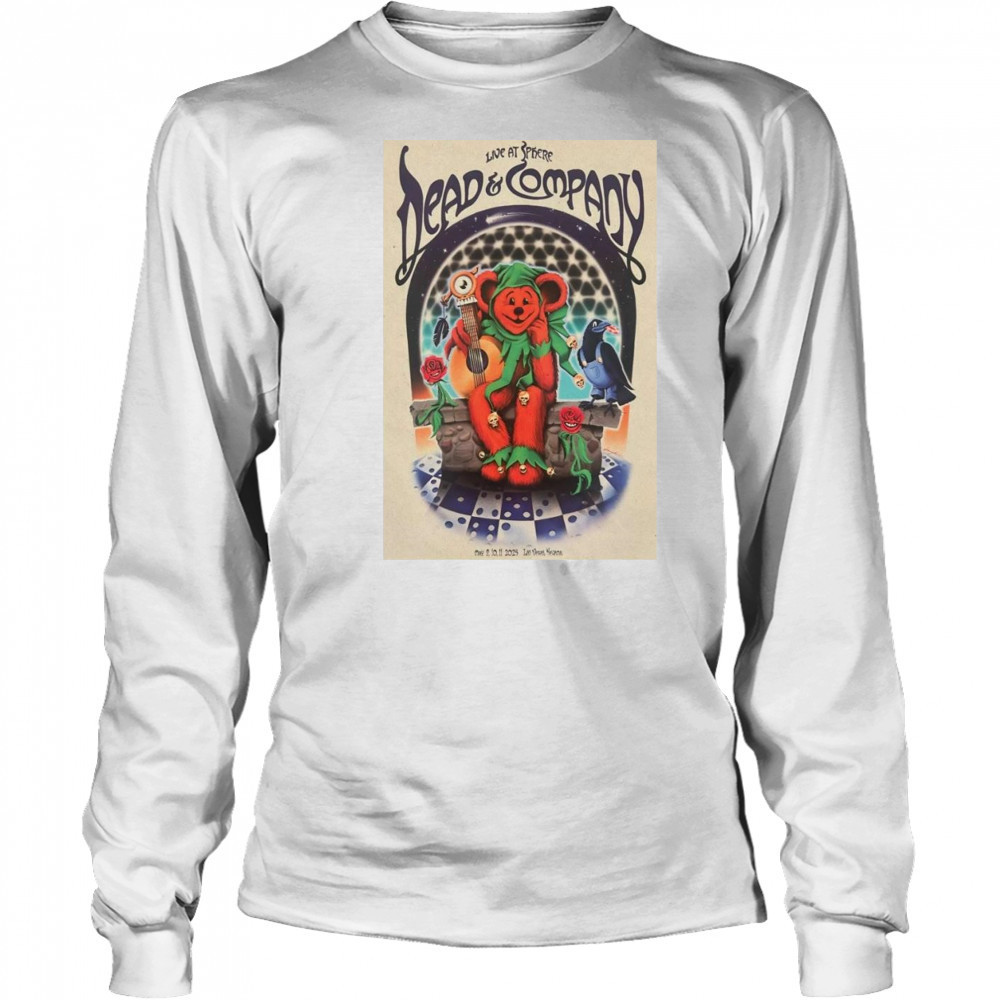 Dead & Company May 9-11 2025 Sphere Las Vegas NV Shirt Long Sleeved