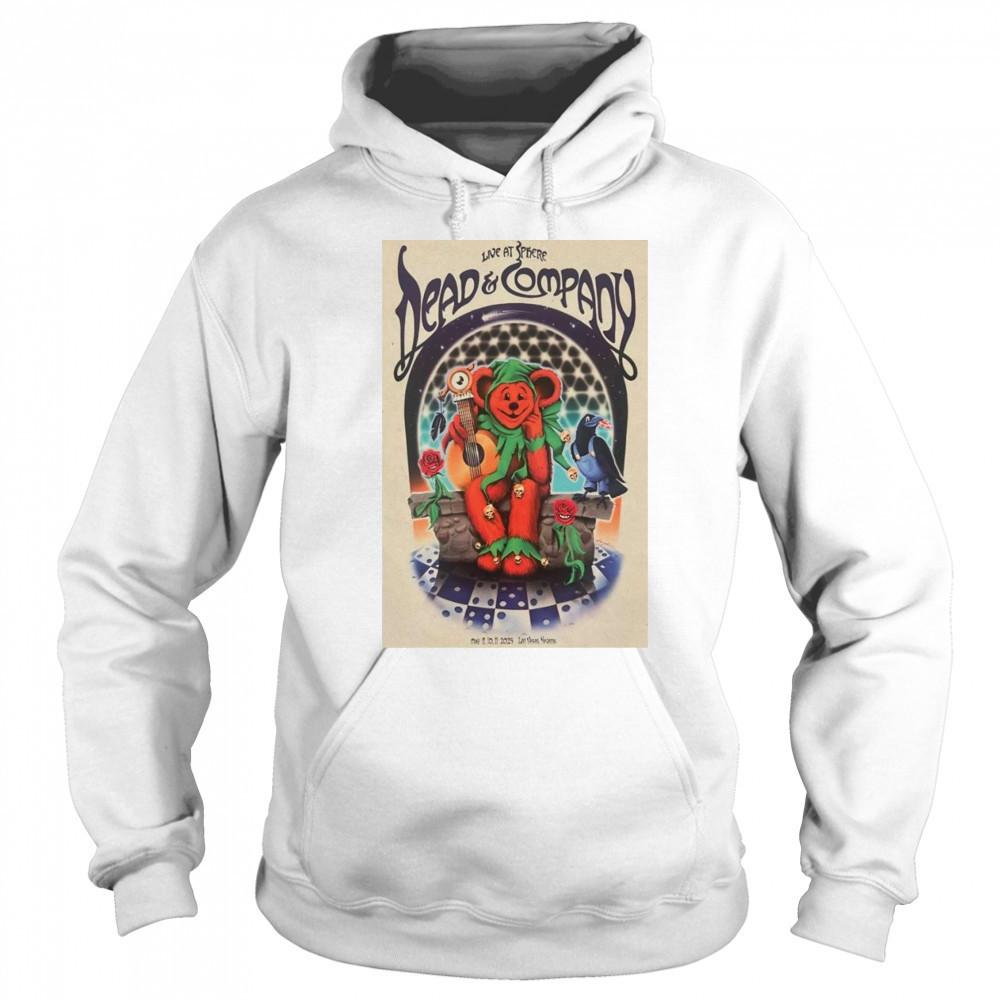Dead & Company May 9-11 2025 Sphere Las Vegas NV Shirt Hoodie