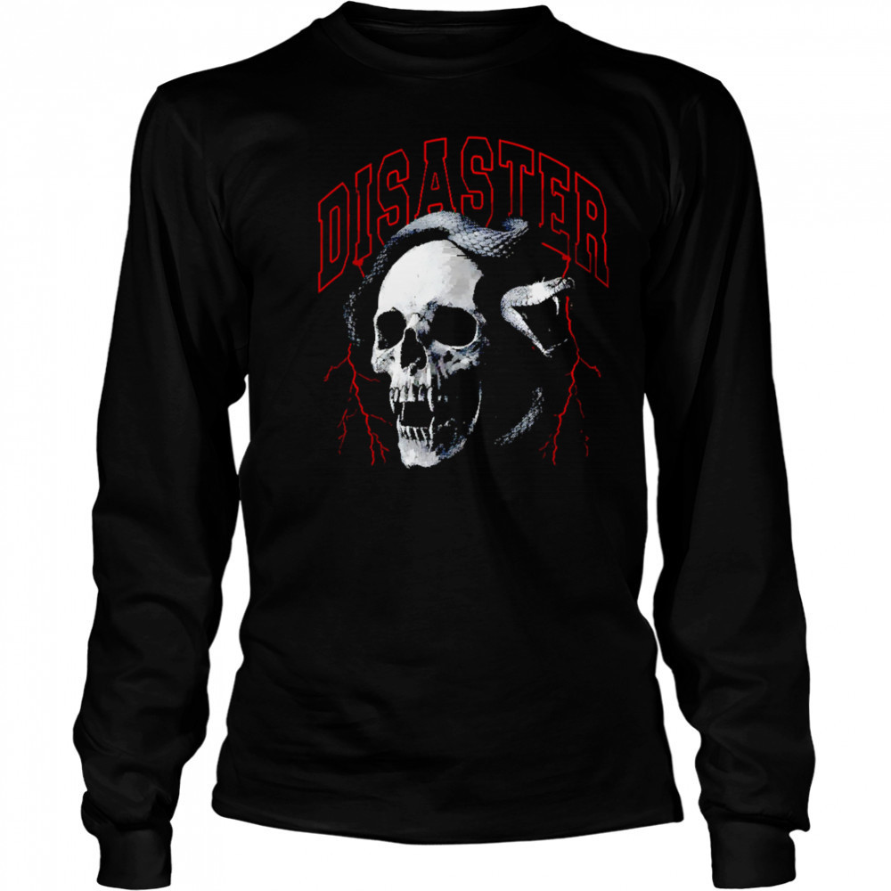 Disaster Skull Classic shirt Long Sleeved