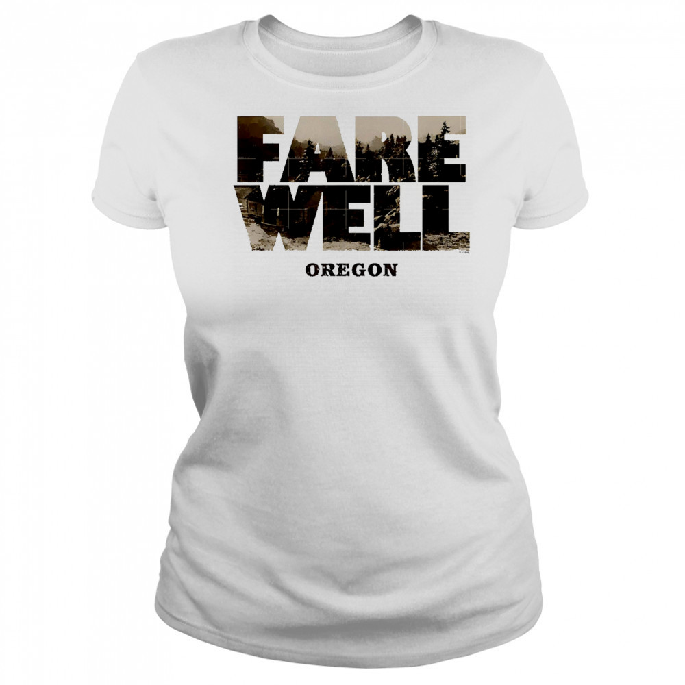 Farewell Oregon vintage shirt Women's T-shirt