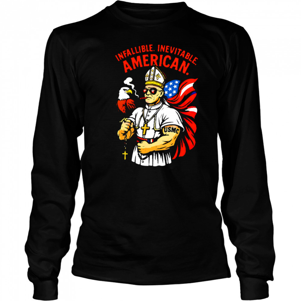 First American Pope Robert Prevost Pope Leo Xiv shirt Long Sleeved