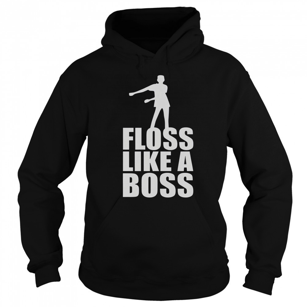 Floss Like A Boss Dance Logo T-Shirt Hoodie