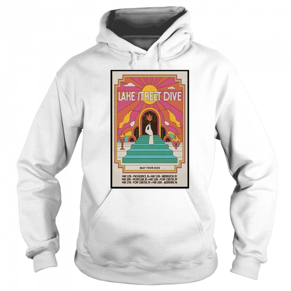Lake Street Dive May Tour 2025 t-shirt Hoodie