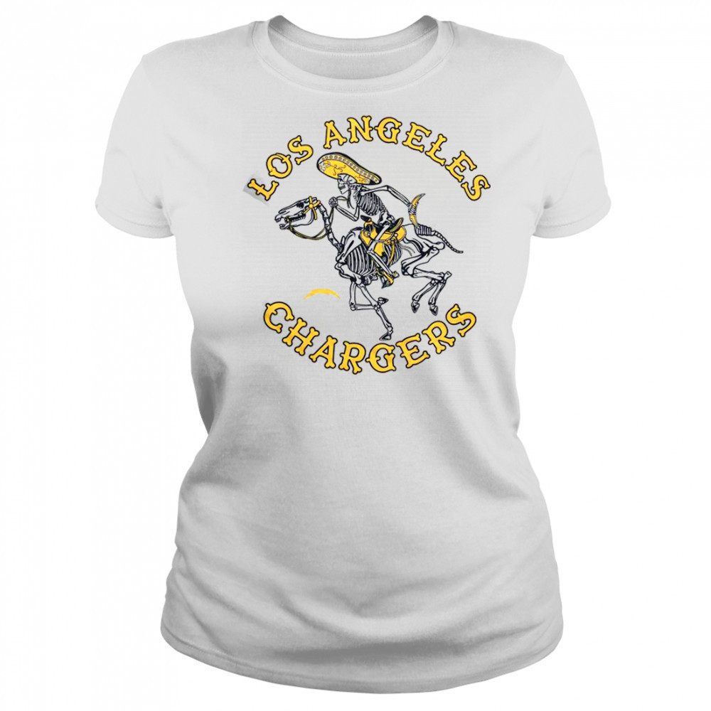 Los Angeles Chargers Dia De Los Muertos T-Shirt Women's T-shirt