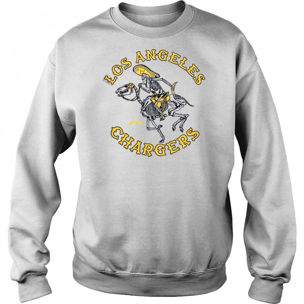 Los Angeles Chargers Dia De Los Muertos T-Shirt Sweatshirt