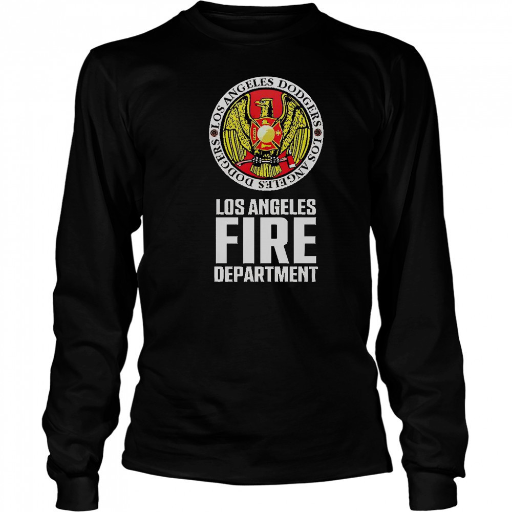 Los Angeles Dodgers 2025 Support Those Impacted By The LA Wildfires T-Shirt Long Sleeved