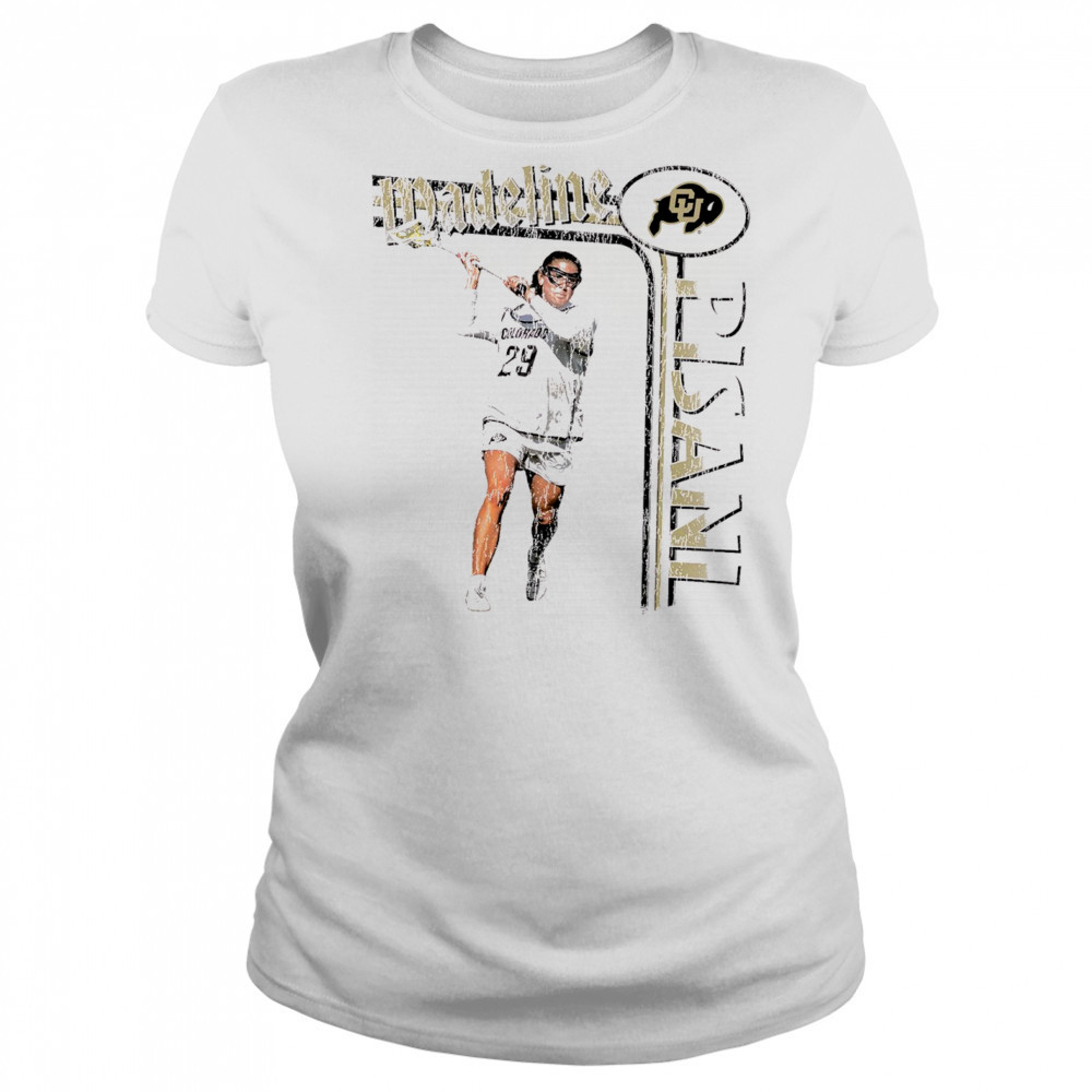 Madeline Pisani Colorado Buffaloes Lacrosse NCAA Division I Illustrated Vintage t-shirt Women's T-shirt