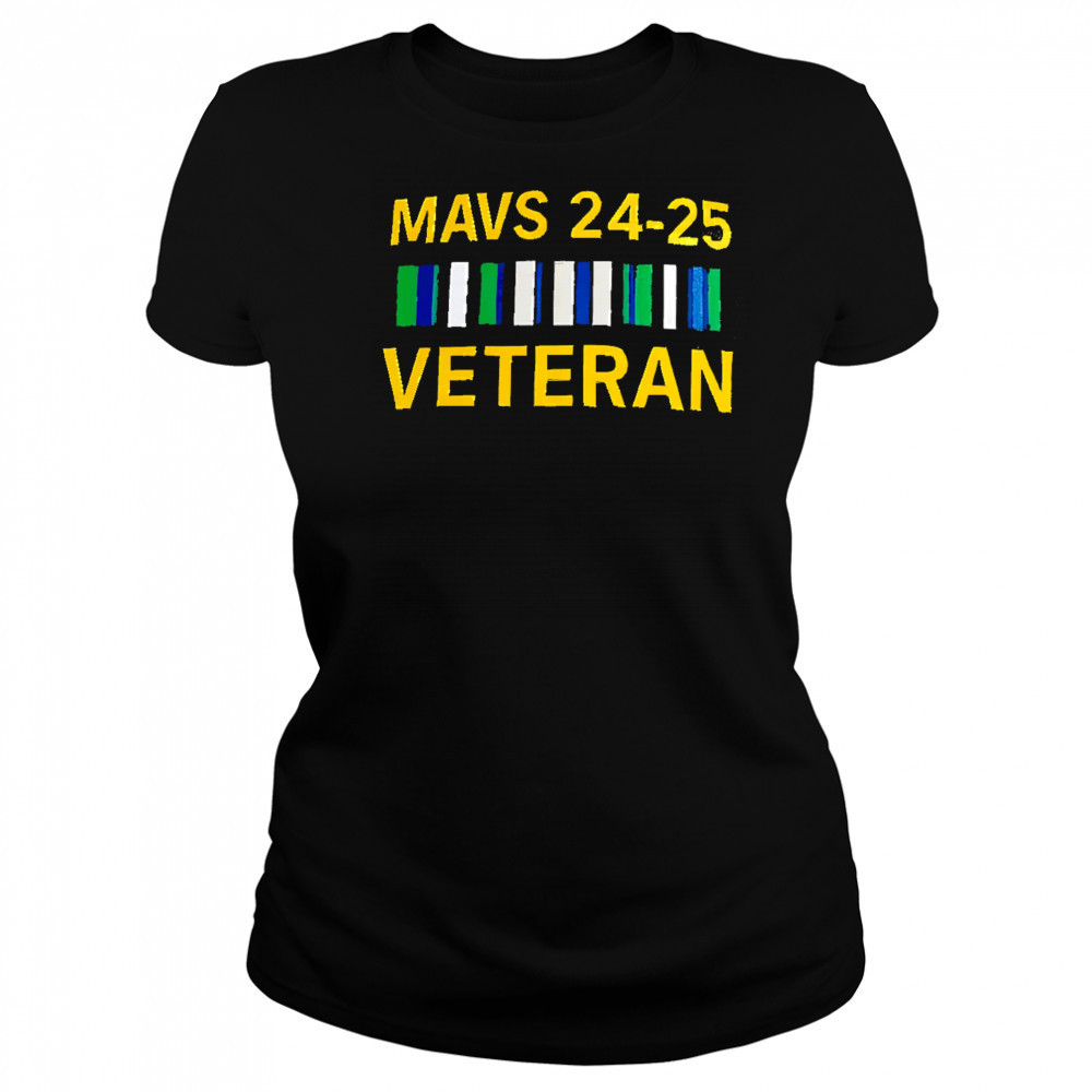 Mavs 24 25 Veteran shirt Women's T-shirt
