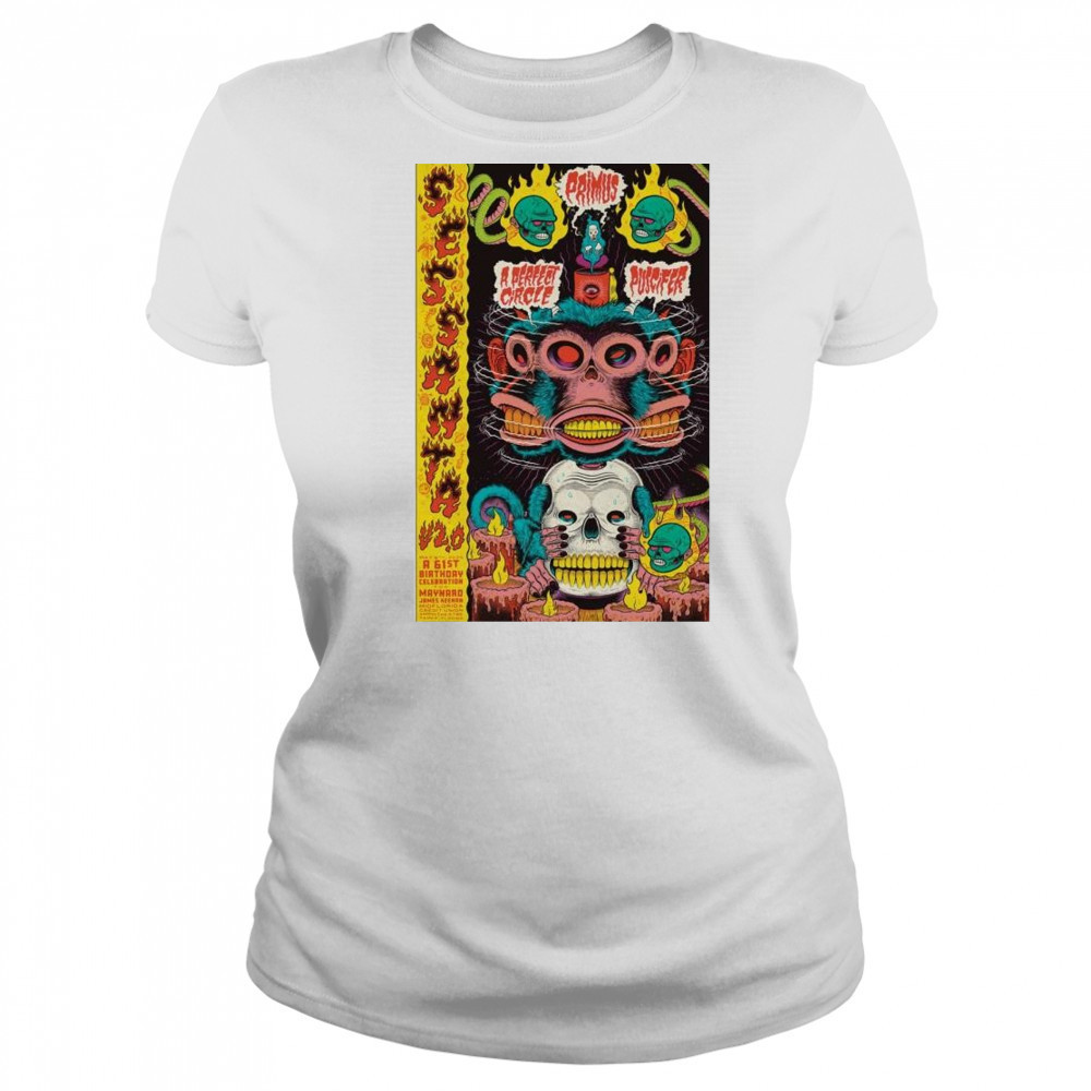 May 08 2025 Sessanta V 2.0 Primus Puscifer A Perfect Circle Tampa FL t-shirt Women's T-shirt