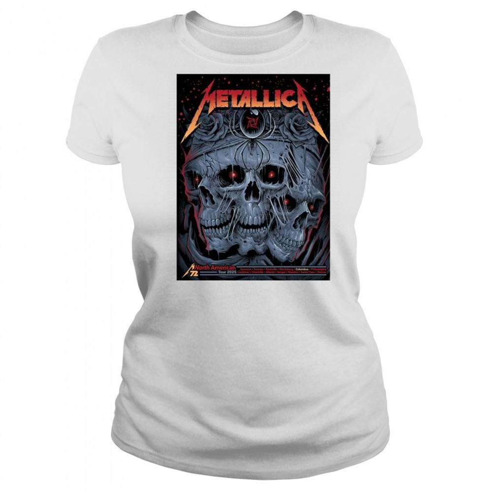 Metallica M72 Columbus OH At Historic Crew Stadium Two Night On May 9 And 11 M72 World Tour 2025 t-shirt Women's T-shirt