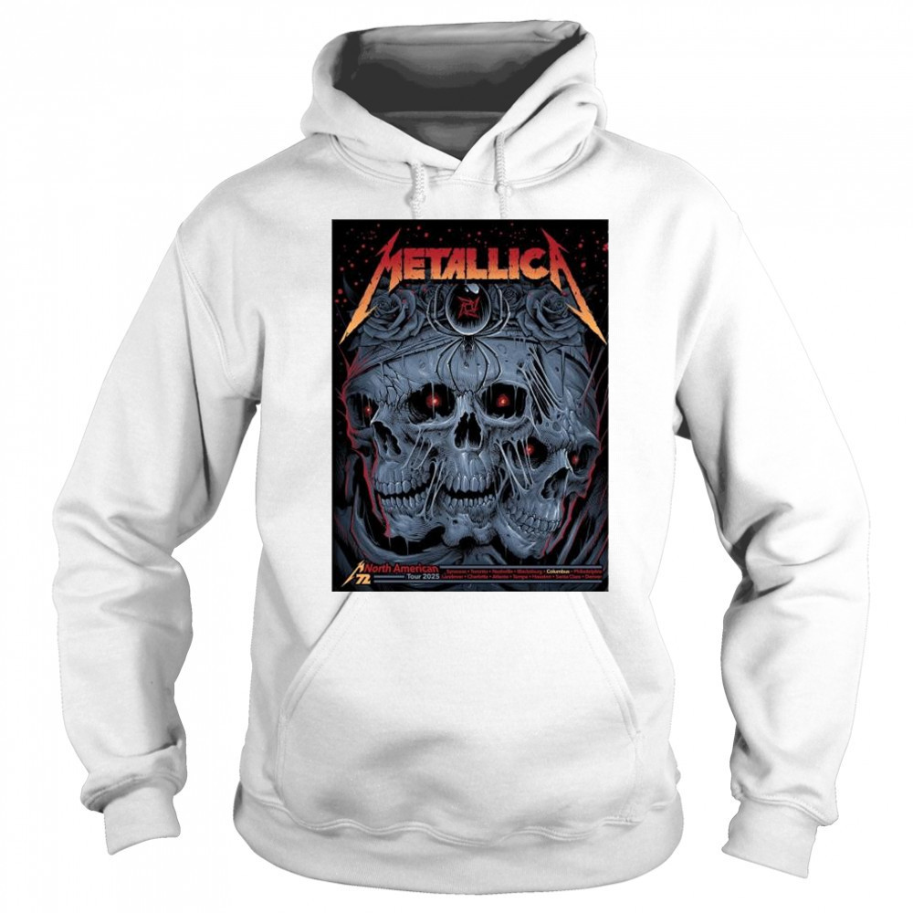 Metallica M72 Columbus OH At Historic Crew Stadium Two Night On May 9 And 11 M72 World Tour 2025 t-shirt Hoodie