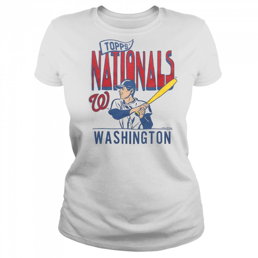 MLB X Topps Washington Nationals T-Shirt Women's T-shirt