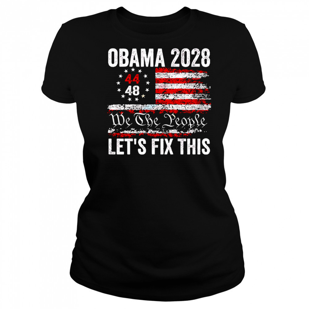 Obama 2028 We The People Let’s Fix This shirt Women's T-shirt