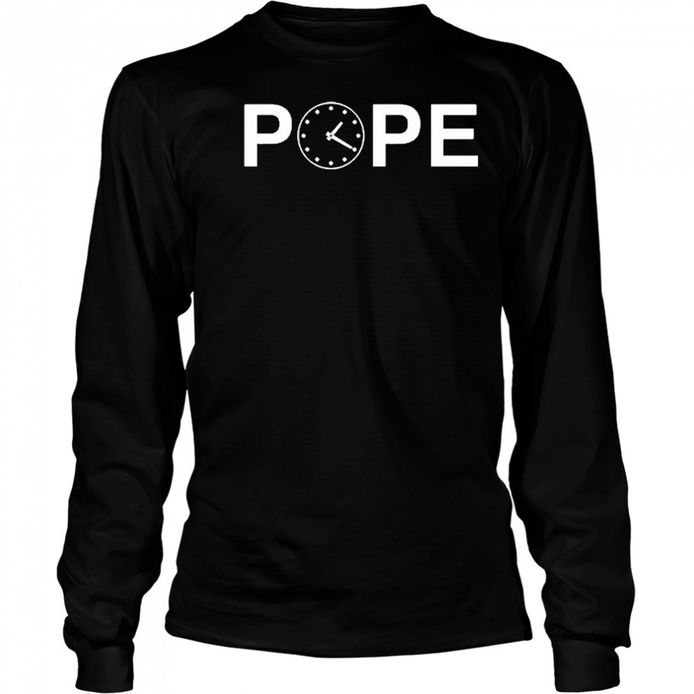 Obvious Go Pope Go Pope Watch Pope Leo XIV t-shirt Long Sleeved